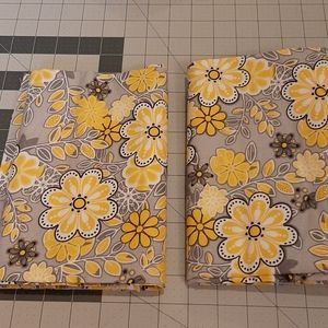 2 one-yard fabric pieces